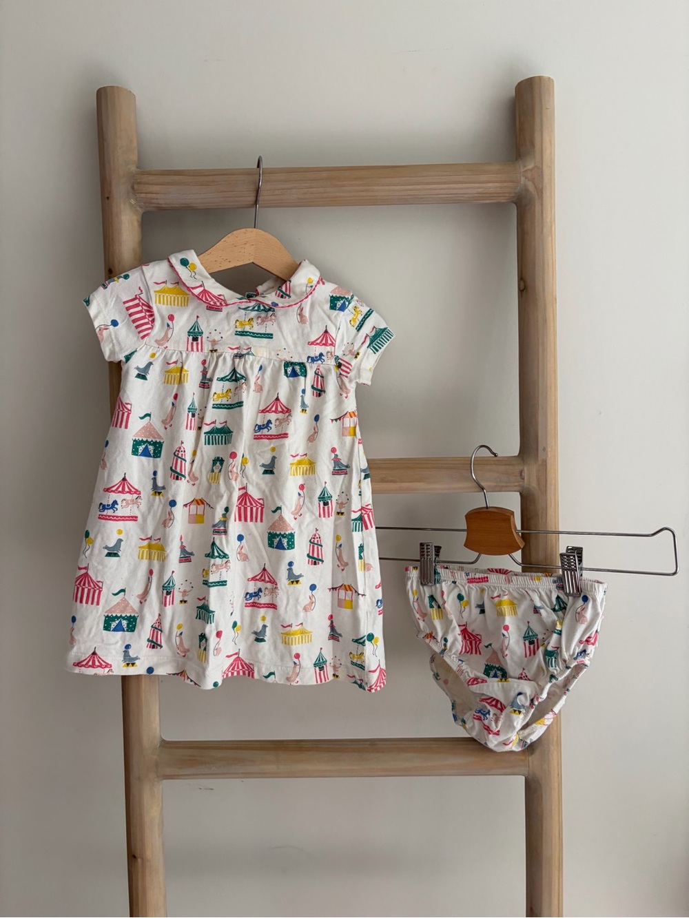 Baby Boden circus dress with Matching Bloomers